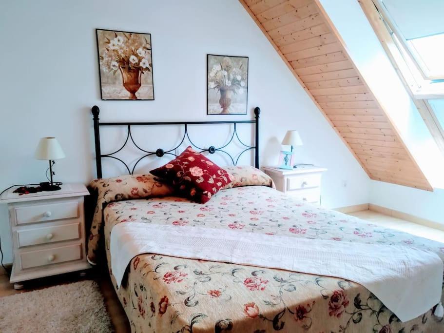 포스 Duplex Con Piscina Y Terraza Playa A Rapadoira 아파트 외부 사진