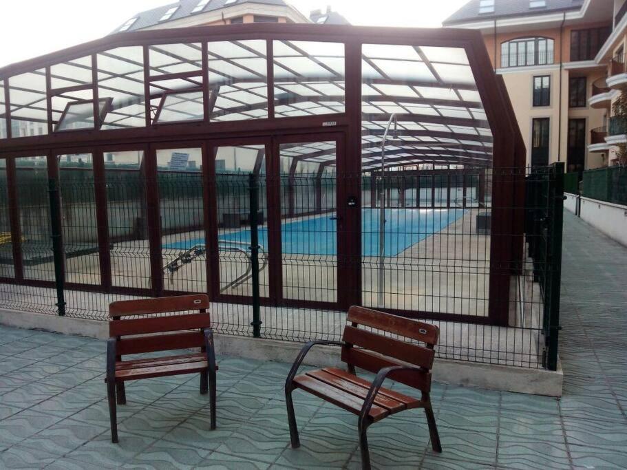 포스 Duplex Con Piscina Y Terraza Playa A Rapadoira 아파트 외부 사진