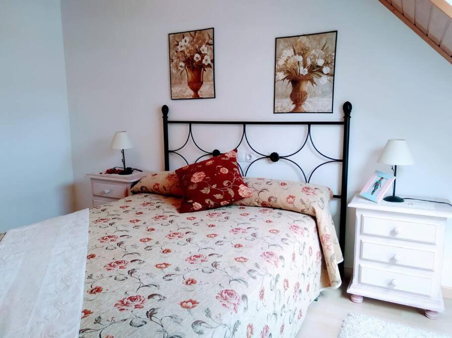 포스 Duplex Con Piscina Y Terraza Playa A Rapadoira 아파트 외부 사진
