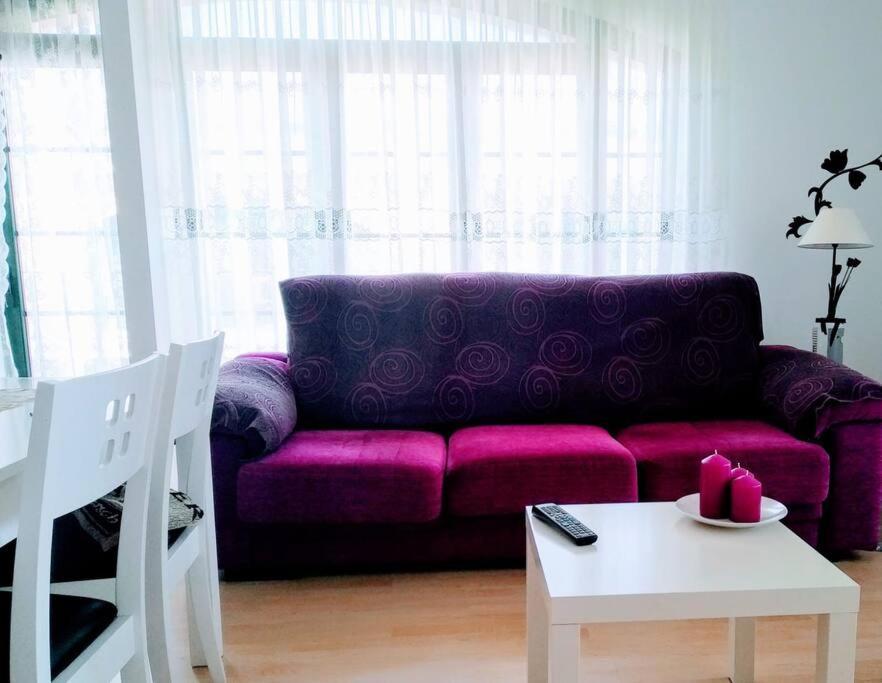 포스 Duplex Con Piscina Y Terraza Playa A Rapadoira 아파트 외부 사진